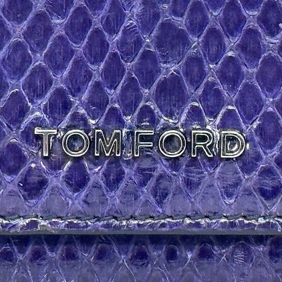 Tom Ford Purple Python Wallet - Picture 3 of 11